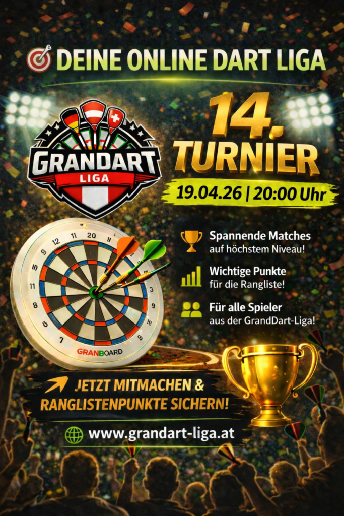 grandart liga 14. turnier poster